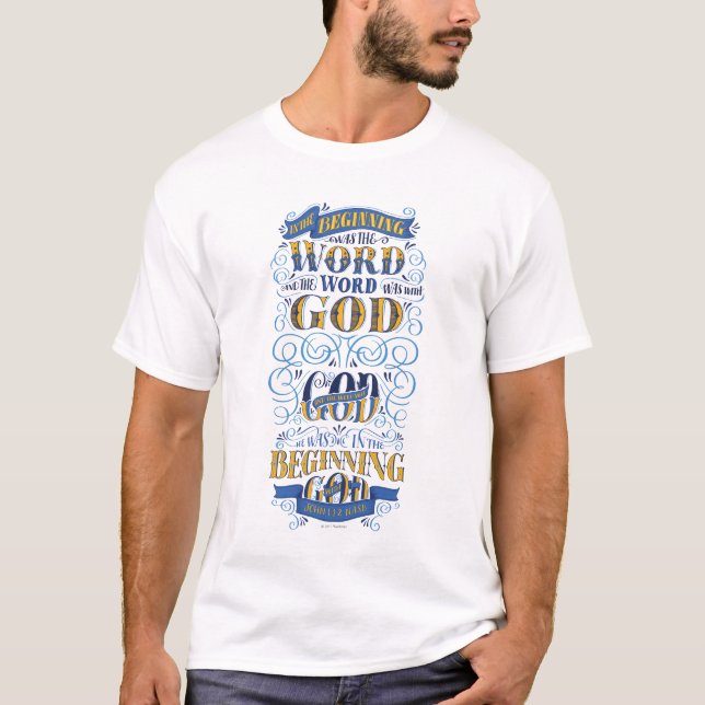 War am Anfang das Wort T-Shirt (Vorderseite)