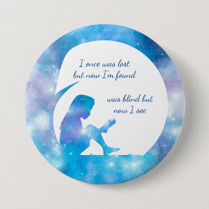 War Blind, aber jetzt sehe ich - Button