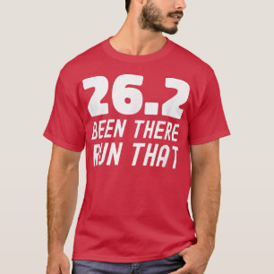War da Lauf der Marathon Motivation laufen T- T-Shirt