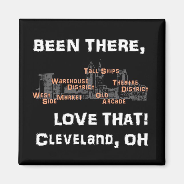 War da, Liebe das! (auf schwarz) Magnet (Vorne)