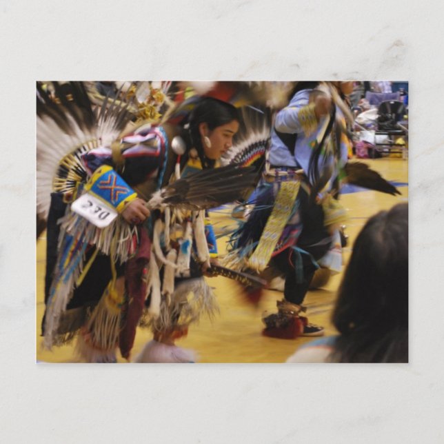 War Dance National American PowWow Postkarte (Vorderseite)