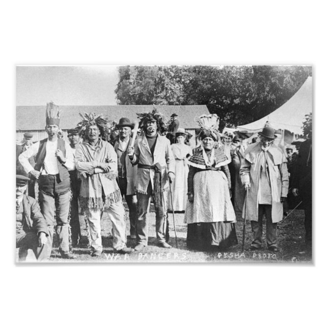 War Dancers Louis Pesha Foto Walpole Island (Vorne)