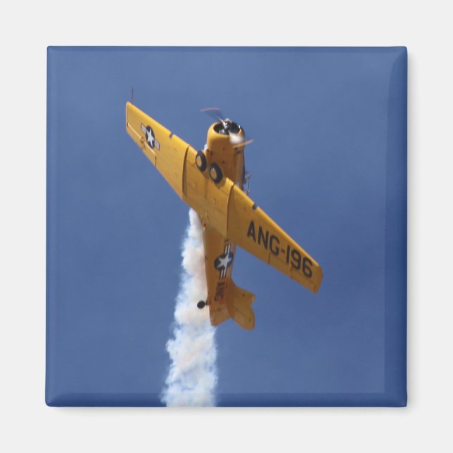 War Flugzeug Magnet (Vorne)