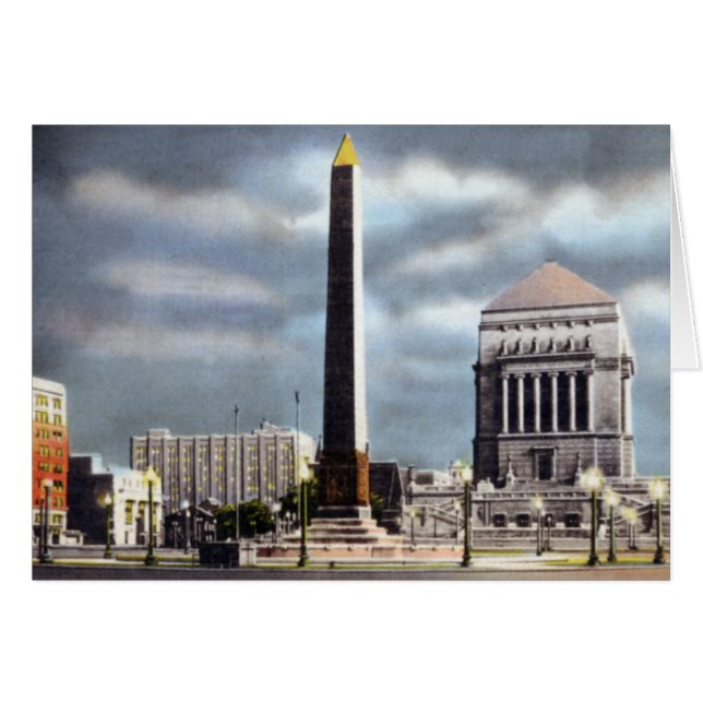 War Memorial Indianapolis Indiana (Vorderseite (Horizontal))