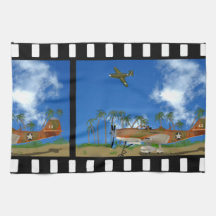 War Movie Disc Handtuch