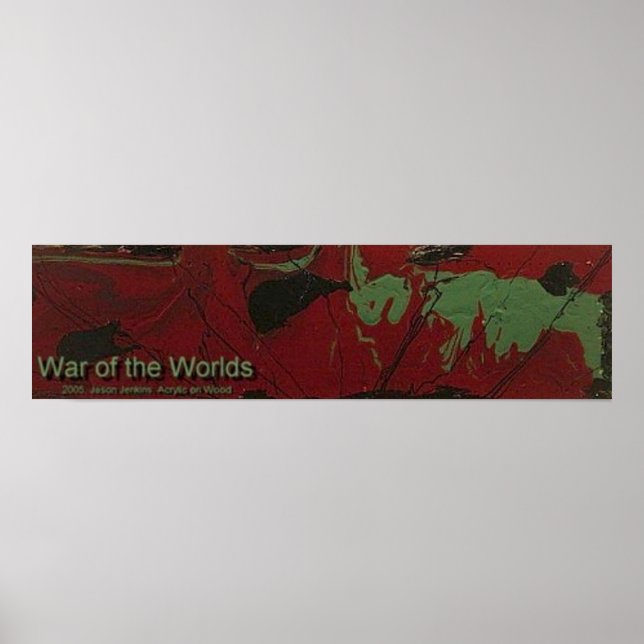 WAR OF THE WORLDS POSTER (Vorne)