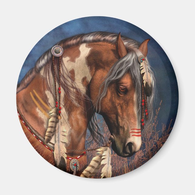 War Pony Magnet (Vorne)