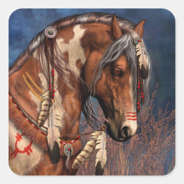 War Pony Stickers (Vorderseite)