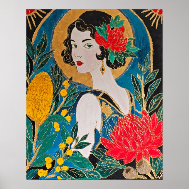 Waratah Belle Poster (Vorne)