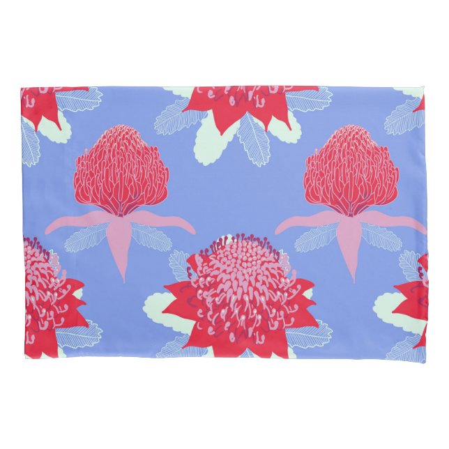 Waratah Kissenbezug (Vorderseite)