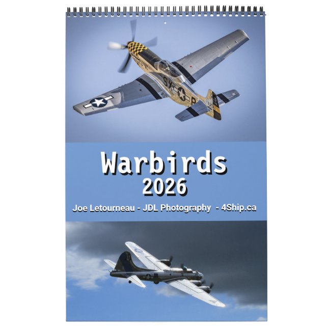 Warbirds Calendar 2026 Kalender (Titelbild)