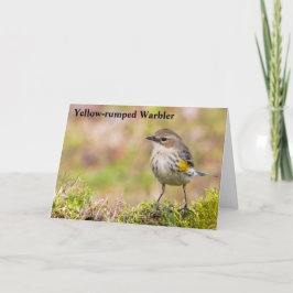 Warbler Dankeskarte