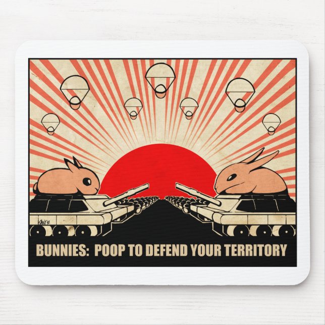 warbunny.jpg mousepad (Vorne)