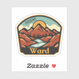 Ward, Autocollant Colorado