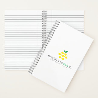Wäre es nicht Cool, wenn...Org Spiral Notebook Notizbuch