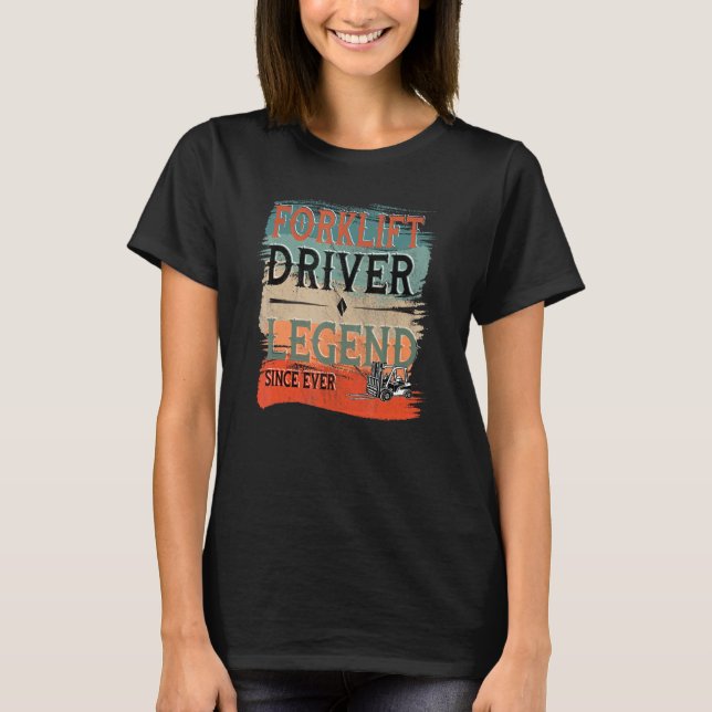 Warehouse Forklift driver T-Shirt (Vorderseite)