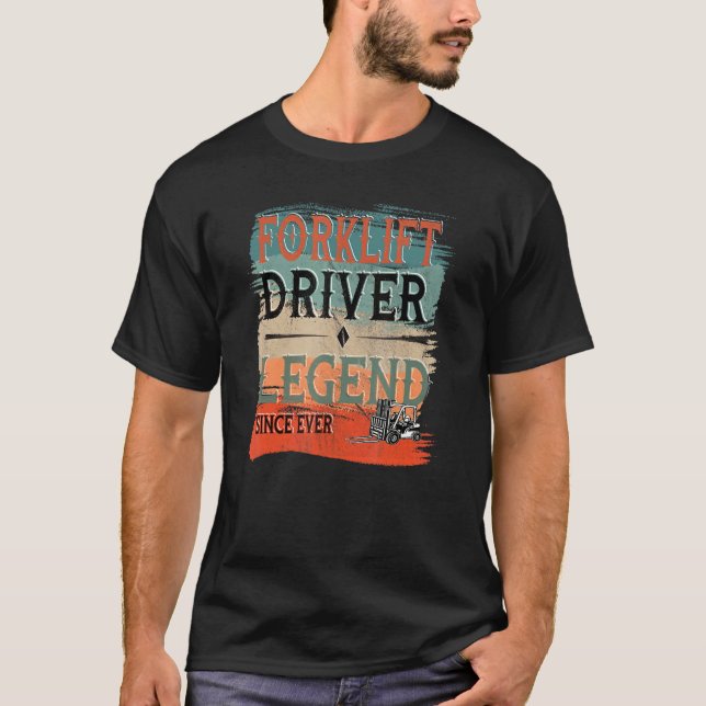 Warehouse Forklift driver T-Shirt (Vorderseite)
