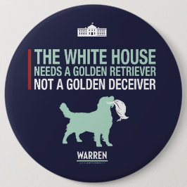 Waren 2020 - Bailey - golden retriever Button