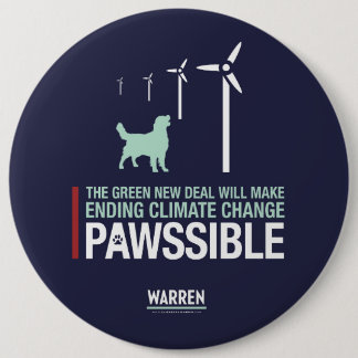 Waren 2020 - Bailey - grünes neues Geschäft Button