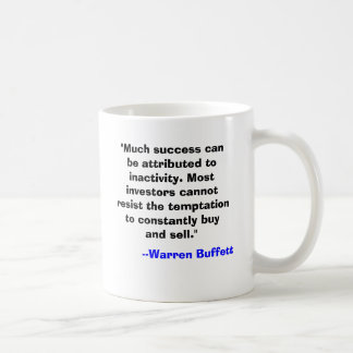Waren- BuffettTasse Kaffeetasse