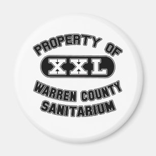 Waren Countysanitarium-Produkte Magnet