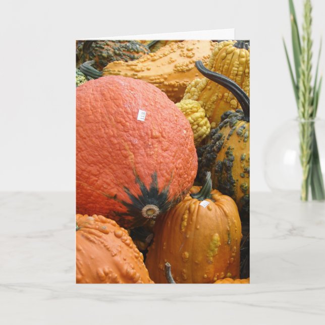 Waren, Erntedank Feiertagskarte (Vorderseite)