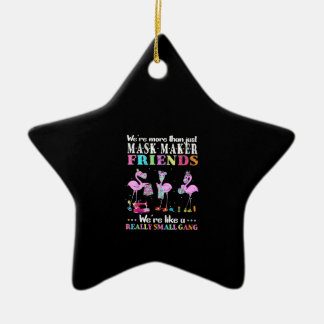 Waren mehr als nur Maske Maker Freunde Flamingo Keramik Ornament
