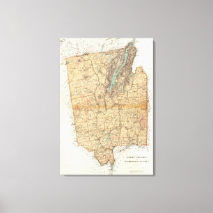 Waren, Saratoga, Washington-Landkreise Leinwanddruck