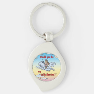 Wären Sie mein Valhallentin-Metal-Schlüsselanhänge Schlüsselanhänger