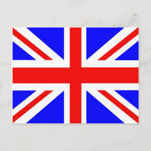 Waren unter britischer Flagge Postkarte