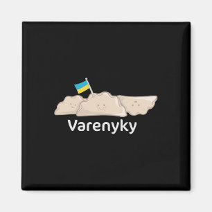 Warenyky Ukrainische Küche Dumplings Ukraine Magnet