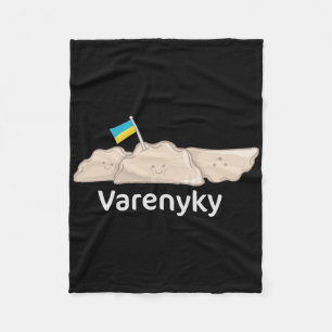 Warenyky Ukrainische Lebensmittelküche Knödel Ukra Fleecedecke