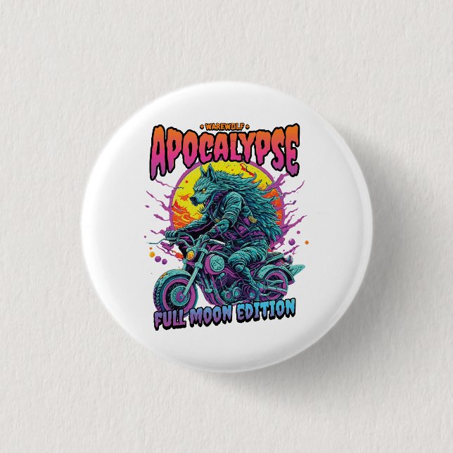 Warewolf-Apokalypse Button (Vorderseite)