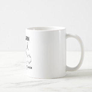 Warfarin ist es Ratten-Gift, Sie weiß (Molekül) Kaffeetasse