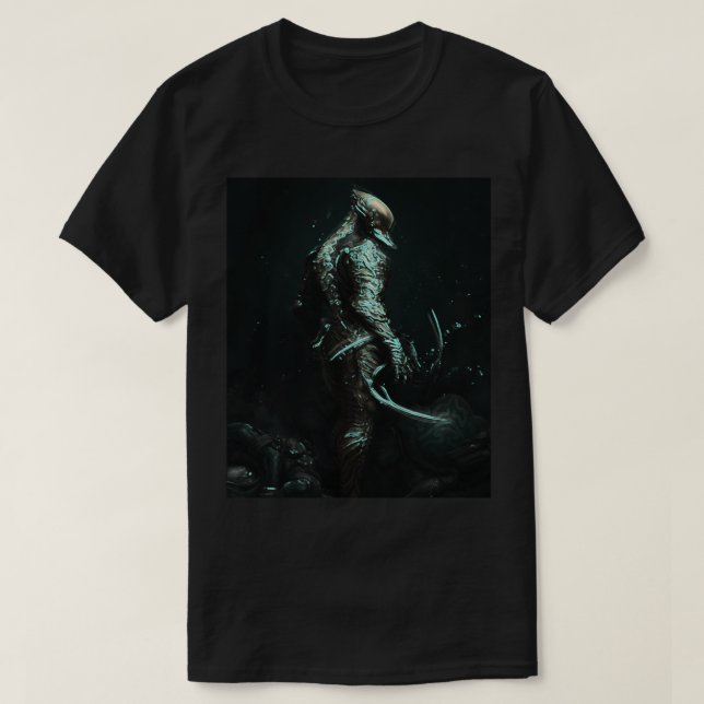 Warframe Ash Blademaster T-Shirt (Design vorne)