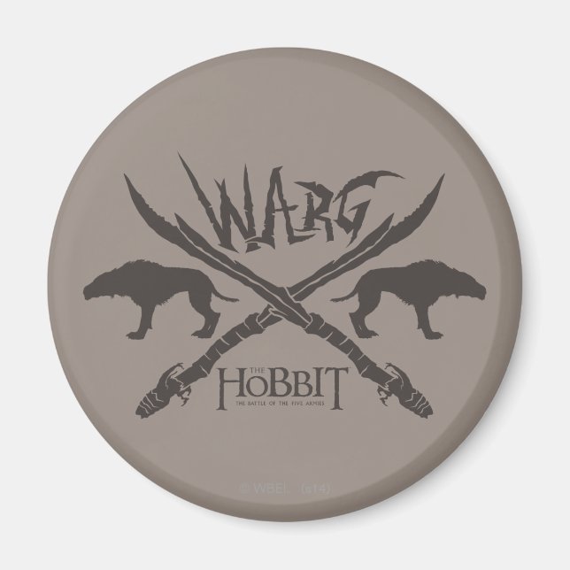 Warg Movie Icon Magnet (Vorne)