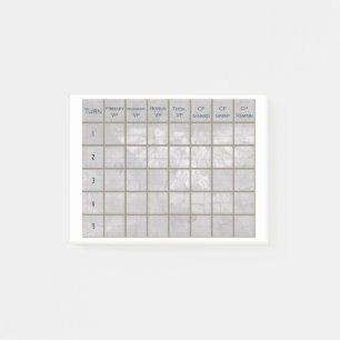 Warhammer 40K Score Tracker; 10th Edition Post-It Klebezettel