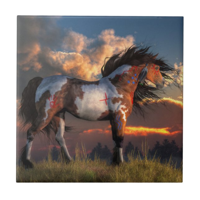 Warhorse Fliese (Vorderseite)