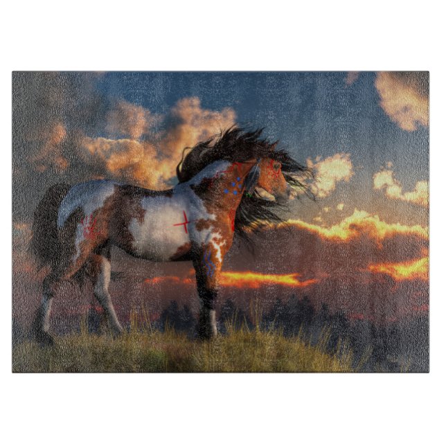 Warhorse Schneidebrett (Vorderseite)