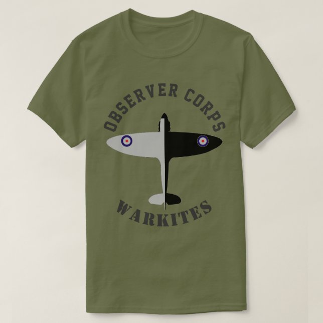 Warkites Beobachter-KorpsSpitfire T-Shirt (Design vorne)