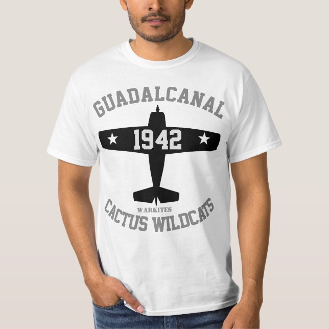 Warkites Guadalcanal F4F T-Shirt (Vorderseite)
