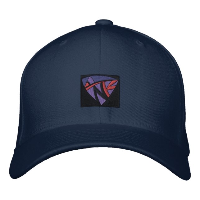 Warkites Hat Front-Back Bestickte Baseballkappe (Vorderseite)