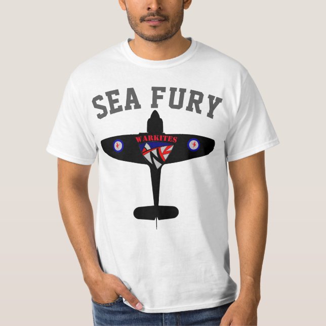 Warkites Sea Fury Australien T-Shirt (Vorderseite)