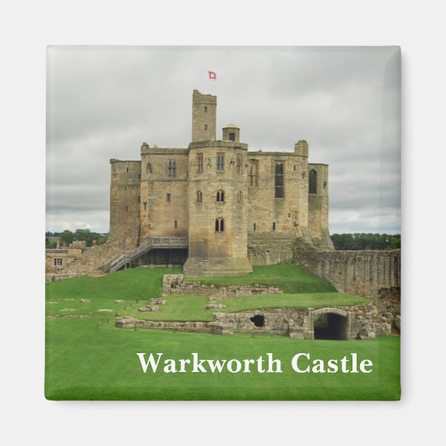 Warkworth Castle Magnet (Vorne)