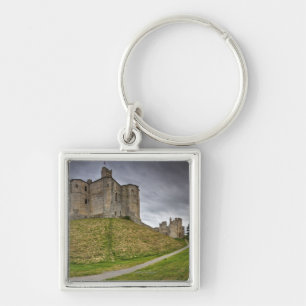 Warkworth Schloss in Northumberland, England Schlüsselanhänger