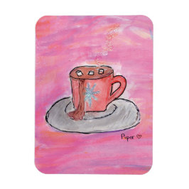 Warm CHOColat Wish - Kinder Kunst für CHOC Magnet