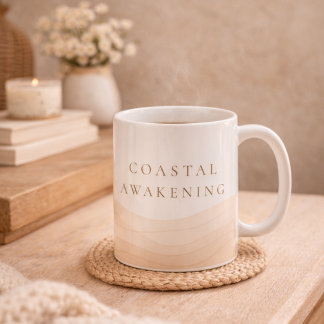 Warm Coastal Awakening Classic Mug, 11 oz Kaffeetasse