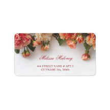Warm Colors 3D Flowers | Wedding