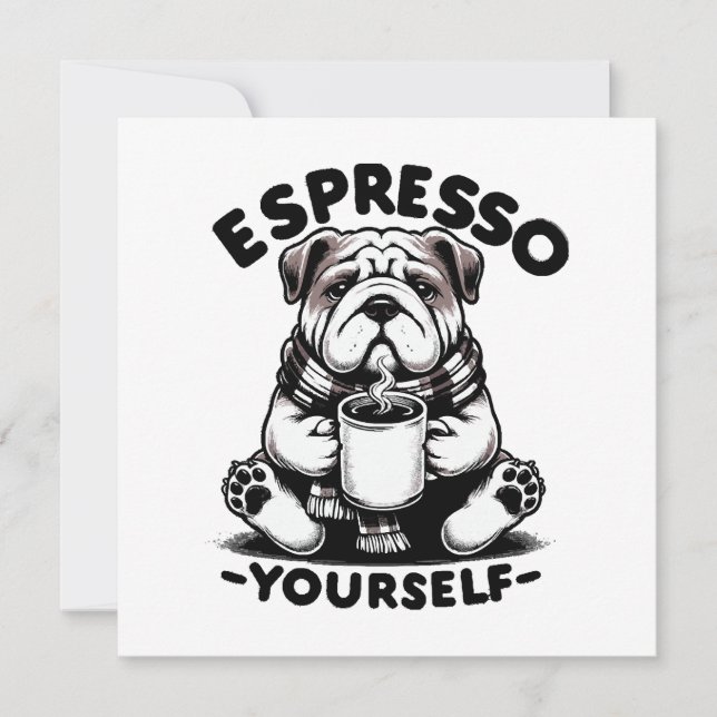 Warm Espresso Bulldog (Vorderseite)