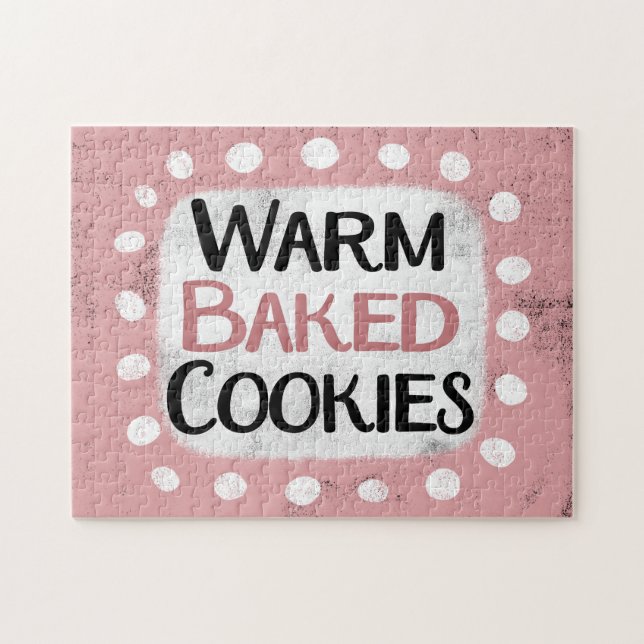 Warm gebackene Cookies Jigsaw Puzzle (Horizontal)
